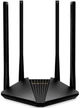 Маршрутизатор MERCUSYS MR30G AC1200 2xGE LAN 1xGE WAN 125,9x37,1x159,7 мм черный - изображение 1