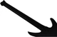Безголова електрогітара HILS HN3L S/BK (Satin Black) (лівостороння) - зображення 6