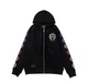 Женское худи с логотипом Chrome Hearts Black Multicolor Horseshoe Logo Размер M Черный - изображение 1