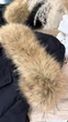 Дитяча зимова куртка Довга Плащ для дівчинки 140-146 Чорна 6089ЧХЛ150 - изображение 4