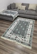 Ковер двусторонний хлопковый 120x180 см Бордово-зеленый - изображение 1