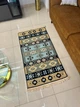 Килим двосторонній бавовняний 120x180 см Жовто-зелений - зображення 3