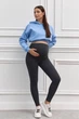 Лосины на флисе для беременных из эластичного трикотажа Dianora 2322 1494 XL Графитовый - изображение 1
