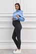 Лосины на флисе для беременных из эластичного трикотажа Dianora 2322 1494 XL Графитовый - изображение 3