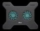 Подставка для ноутбука до 16" Xstream Breeze, Black, 2x8 см вентиляторы, 230х300х15 мм Trust 000357367 - изображение 2
