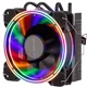 Кулер для процессора Gaming Air Cool AC120T4 ARGB, Black, алюминий, медные тепловые трубки 2E 000357143 - изображение 6