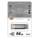 Флеш накопитель USB 64Gb Star TG009TC, Silver T&G (teh0034159) - изображение 2