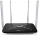 Wi-Fi роутер Mercusys AC12 AC1200 Dual Band 2.4/5GHz 1200Mbps 4 антени Black - изображение 1