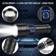 Мощный аккумуляторный LED-фонарь HUUKERS FX-2503 5000 мА·ч с регулируемым лучом, линзой для поджигания и функцией Power Bank - изображение 4