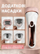 Эпилятор акумуляторный женский электрический с насадками 6 в 1 с подсветкой женская бритва для удаления волос - изображение 5