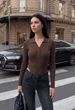 Боді Staff ben brown XS коричневий - изображение 1