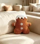 Пряничный человечек мягкая игрушка 22 см плюшевая игрушка пряник Gingerbread Man, мягкий джинджер мен имбирный пряник Gmen22 - изображение 2