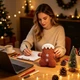 Пряничный человечек мягкая игрушка 22 см плюшевая игрушка пряник Gingerbread Man, мягкий джинджер мен имбирный пряник Gmen22 - изображение 5