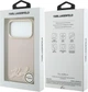 Чохол для смартфона Apple iPhone 18 Pro/17 Pro Karl Lagerfeld Grained with Resin Signature Logo MagSafe Pink (KLHMP18L6PWKSRSP) - зображення 8