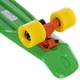 Пеніборд скейтборд дитячий зелений 3в1 із захистом і шоломом Fishskateboards 8603 Green-Multicolor - зображення 4