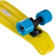 Пеніборд скейтборд дитячий жовтий 3в1 із захистом і шоломом Fishskateboards 8603 Yellow-Blue - зображення 6