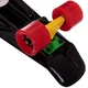 Пеніборд скейтборд дитячий чорний 3в1 із захистом і шоломом Fishskateboards 8603 Black-Red - зображення 6