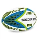 М'яч для регбі розмір No4 тренувальний Soccer Star 5354-4 для гравців 10-14 років White-Blue-Green - зображення 2