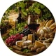 Картина по номерам "Вкусы средиземноморского лета" OR2015 диаметр 50 см - изображение 1