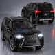 Машинка Lexus LX600 игрушка моделька металлическая коллекционная 21 см Черный (1059490) - изображение 5