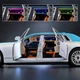 Машинка Rolls Royce Phantom игрушка моделька металлическая коллекционная 20 см Бело-бирюзовый (3122746) - изображение 6