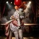 Коллекционная высокодетализированная фигурка клоунессы Пеннивайз (Pennywise) из фильма "ОНО" - изображение 5