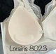 Мереживний топ-бюстгальтер 8023 Lora Iris молочний XL - зображення 5