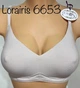 Безшовний топ-бюстгальтер push-up без каркасів 6653 Lora Iris молочний XL - зображення 6