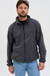 Кофта флісова чоловіча Norwin Tech Fleece графіт, базова, тепла, з високим коміром 3XL - зображення 1