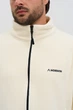 Кофта флісова чоловіча Norwin Tech Fleece молочна, базова, тепла, з високим коміром L - зображення 4