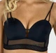 Бюстгальтер push-up без каркасов 6605 Lora Iris черный 75C - изображение 3