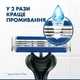 Одноразові станки для гоління (бритви) чоловічі Gillette Blue 3 Nitro, 6 шт - изображение 3