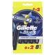 Одноразові станки для гоління (бритви) чоловічі Gillette Blue 3 Comfort Slalom, 8 шт - изображение 1