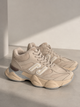 Утепленные высокие кроссовки в стиле New Balance 9060 Женские Bashili Серо-бежевый 36 (23,5 см) Код: 2027-12-6 grey - изображение 2