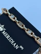 Браслет зі срібла 925 проби у позолоті Meridian 925 "Спаси та збережи" проби 4136п - 22 розмір - зображення 2