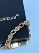 Браслет зі срібла 925 проби у позолоті Meridian 925 "Спаси та збережи" проби 4136п - 22 розмір - зображення 4