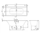 Квариловая ванна 180х80 см VILLEROY & BOCH SUBWAY 3.0 UBQ180SBW2DV-01 - изображение 2
