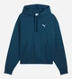 Худі утеплене чоловіче Puma Hoodie 695183-36 L Бірюзове (4070033446683) - зображення 4