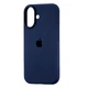 Чехол WAVE Full Silicone Case с защитой 360 по корпусу и внутренней микрофиброй для iPhone 17 Dark Blue - изображение 1