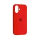 Чехол WAVE Full Silicone Case с защитой 360 по корпусу и внутренней микрофиброй для iPhone 17 Red - изображение 1