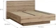 Кровать с подъемным механизмом Frisco Collet 1753х2058х987 мм Дуб/Песочный (24516-CET1161) - изображение 6