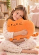 М’яка іграшка Кіт Пушин Pusheen 40 см плюшева подушка для сну обіймів та відпочинку помаранчевий (M9125RK) - зображення 1
