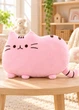 М’яка іграшка Кіт Пушин Pusheen 40 см плюшева подушка для сну обіймів та відпочинку рожевий (M9124RK) - зображення 2