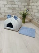 Будиночок для гризунів, щуриків, морських свинок Animals_joy Міні-юрта M 28*28см (025) - зображення 1