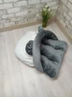 Лежак норка з капюшоном для котів та собак Animals_joy S 60*50 cм (035) - зображення 5