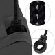 Качели-гнездо Springos круглые 110 см NS027 Black/Grey - изображение 13