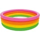 Дитячий надувний басейн Intex 56441 Sunset Glow 168х46 см, круглий на 4 кільця, 770 л, для двору й дачі, дітям від 3 років - зображення 2