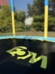 Батут манеж 170x107 см овальний з сіткою WCG Oval - изображение 5