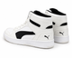 Кросівки чоловічі високі Rebound High Top білі з чорним 44.5 (4065449384704) (29 см) - зображення 8