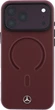Etui na smartfon Apple iPhone 18 Pro Max/17 Pro Max Mercedes-Benz Leather 3D MagSafe Burgundy (MEHMP18X25PEMMOR) - obraz 3